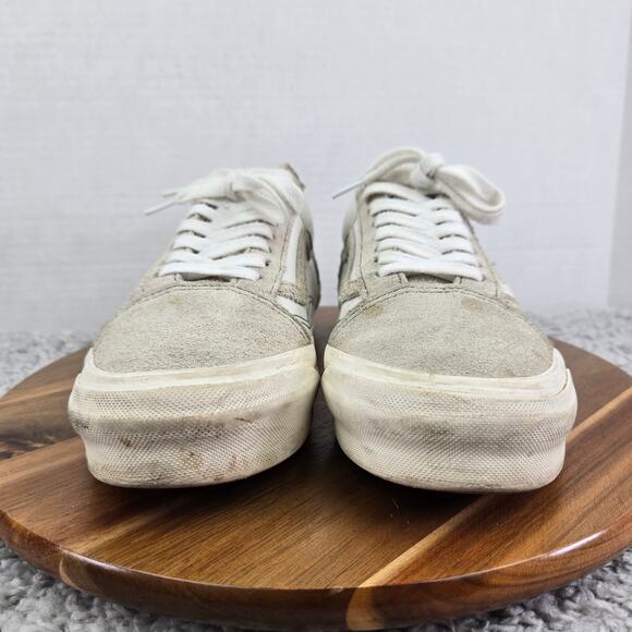 Vans x Notre OG Old Skool White Marshmallow Suede Canvas Daily Sneaker Mens 10.5 - Picture 5 of 15